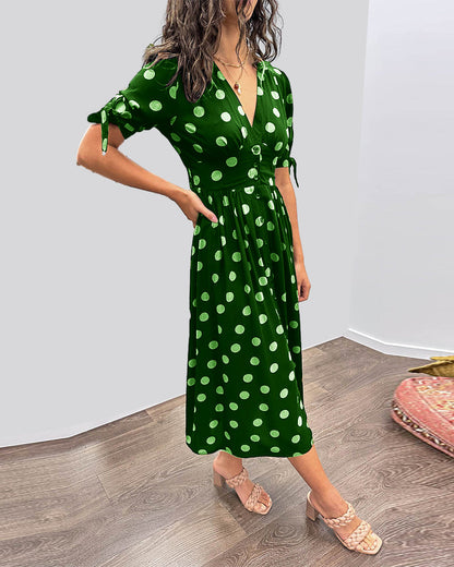 Mariz | Robe À Pois Élégante Et Féminine
