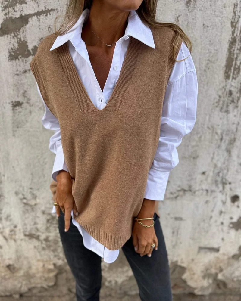 Nuss | Gilet En Maille Confortable