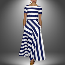 Jose | Robe À Rayures
