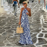 Alenya | Robe Longue Fluide à Dos Nu