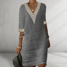 Marissa | Robe D’Été En Coton Et Lin