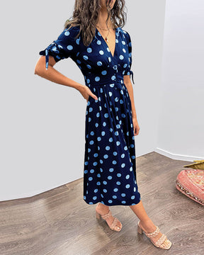Mariz | Robe À Pois Élégante Et Féminine
