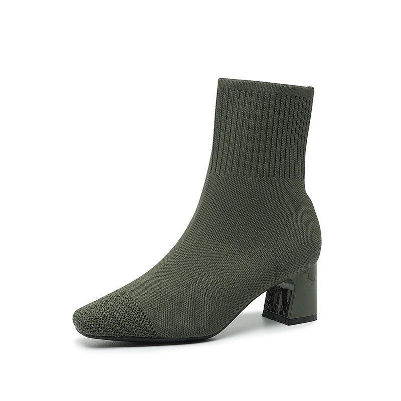 Sovana – Bottes Tricotées Chunky