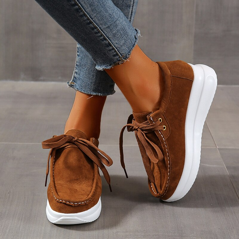 Pauline | Chaussures Orthopédiques Élégantes En Daim