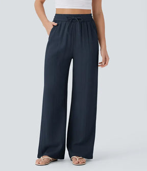 Lisa | Pantalon En Lin Léger Et Élégant