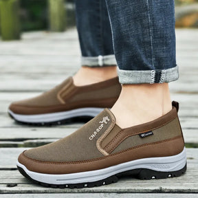 OrthoSport+ - Chaussures de marche à confort orthopédique homme 