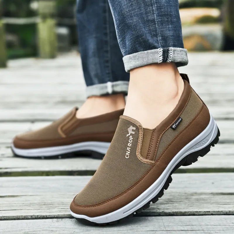 OrthoSport+ - Chaussures de marche à confort orthopédique homme