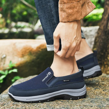 OrthoSport+ - Chaussures de marche à confort orthopédique homme