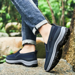 OrthoSport+ - Chaussures de marche à confort orthopédique homme 
