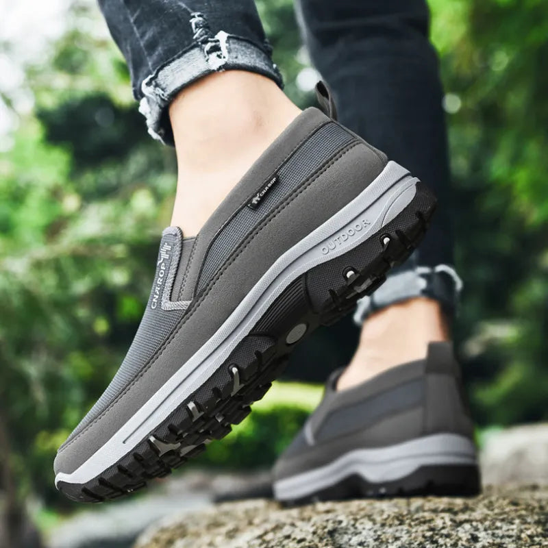 OrthoSport+ - Chaussures de marche à confort orthopédique homme