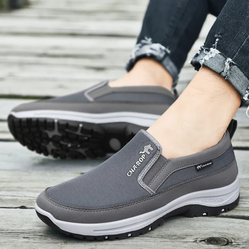 OrthoSport+ - Chaussures de marche à confort orthopédique homme
