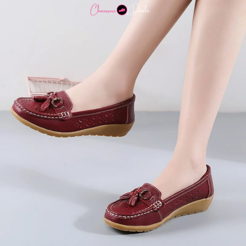 Mocassins Respirants À Enfiler Pour Femme