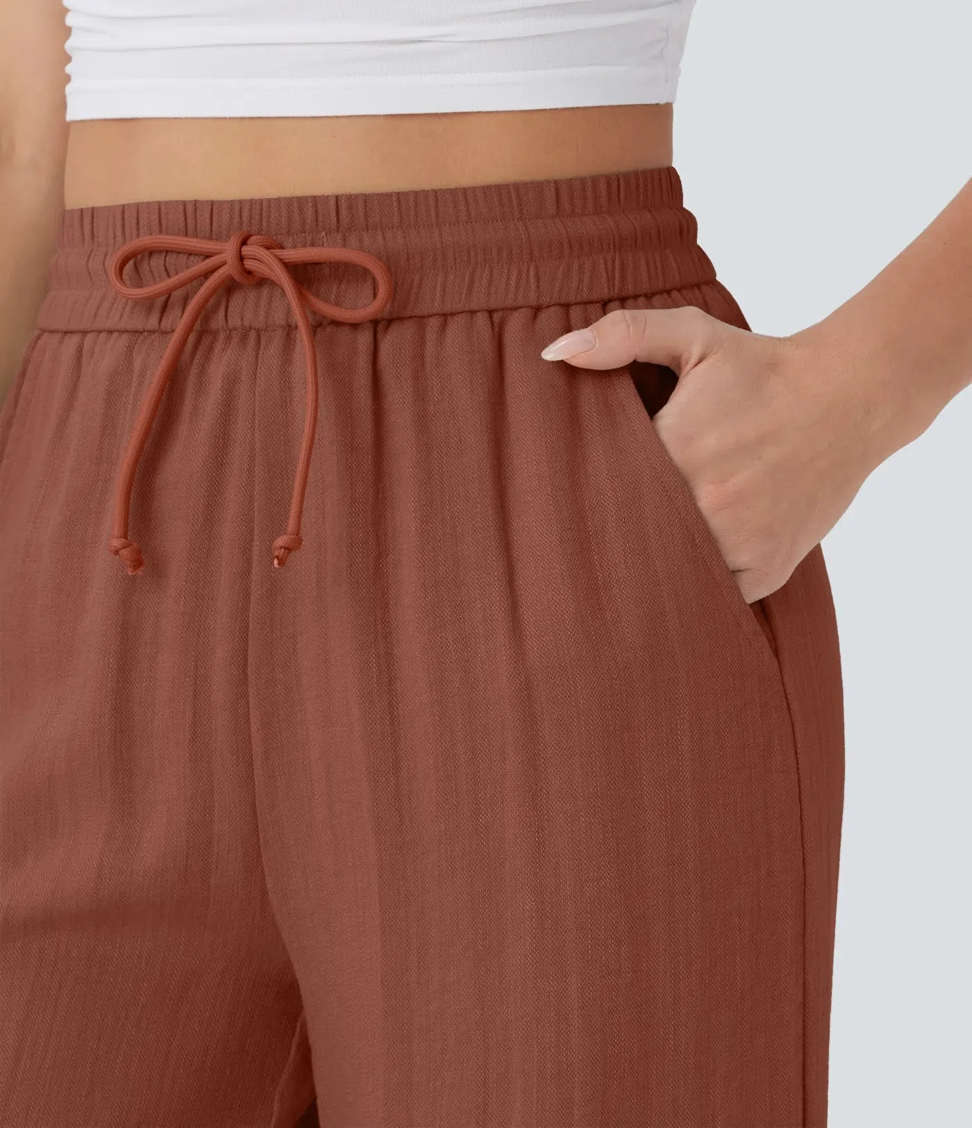 Lisa | Pantalon En Lin Léger Et Élégant