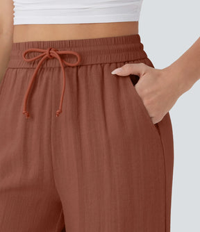 Lisa | Pantalon En Lin Léger Et Élégant