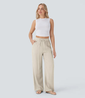 Lisa | Pantalon En Lin Léger Et Élégant