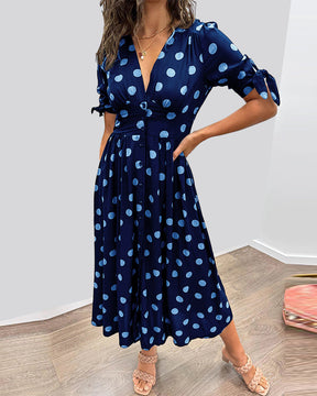 Mariz | Robe À Pois Élégante Et Féminine