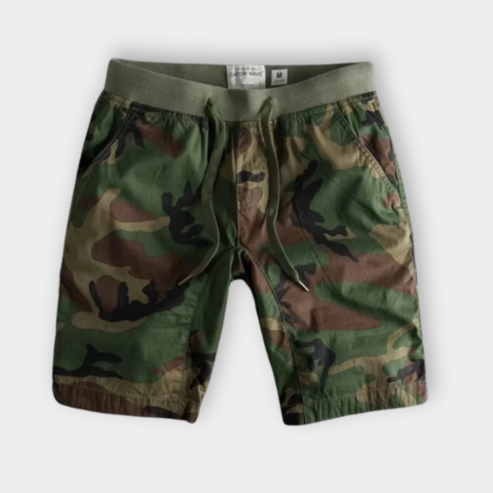 Louis | Short Cargo Camouflage Résistant Et Confortable