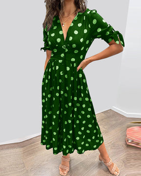 Mariz | Robe À Pois Élégante Et Féminine