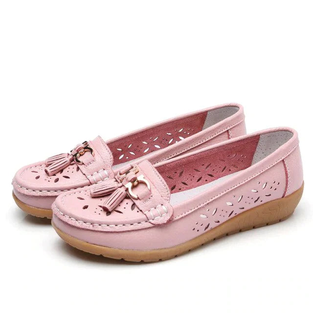 Mocassins Respirants À Enfiler Pour Femme
