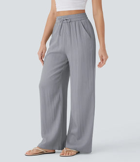 Lisa | Pantalon En Lin Léger Et Élégant