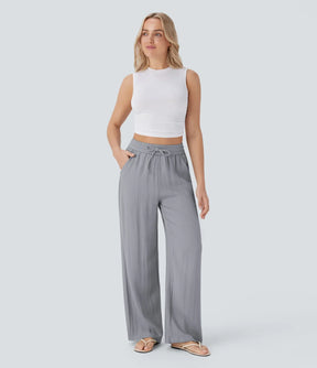 Lisa | Pantalon En Lin Léger Et Élégant