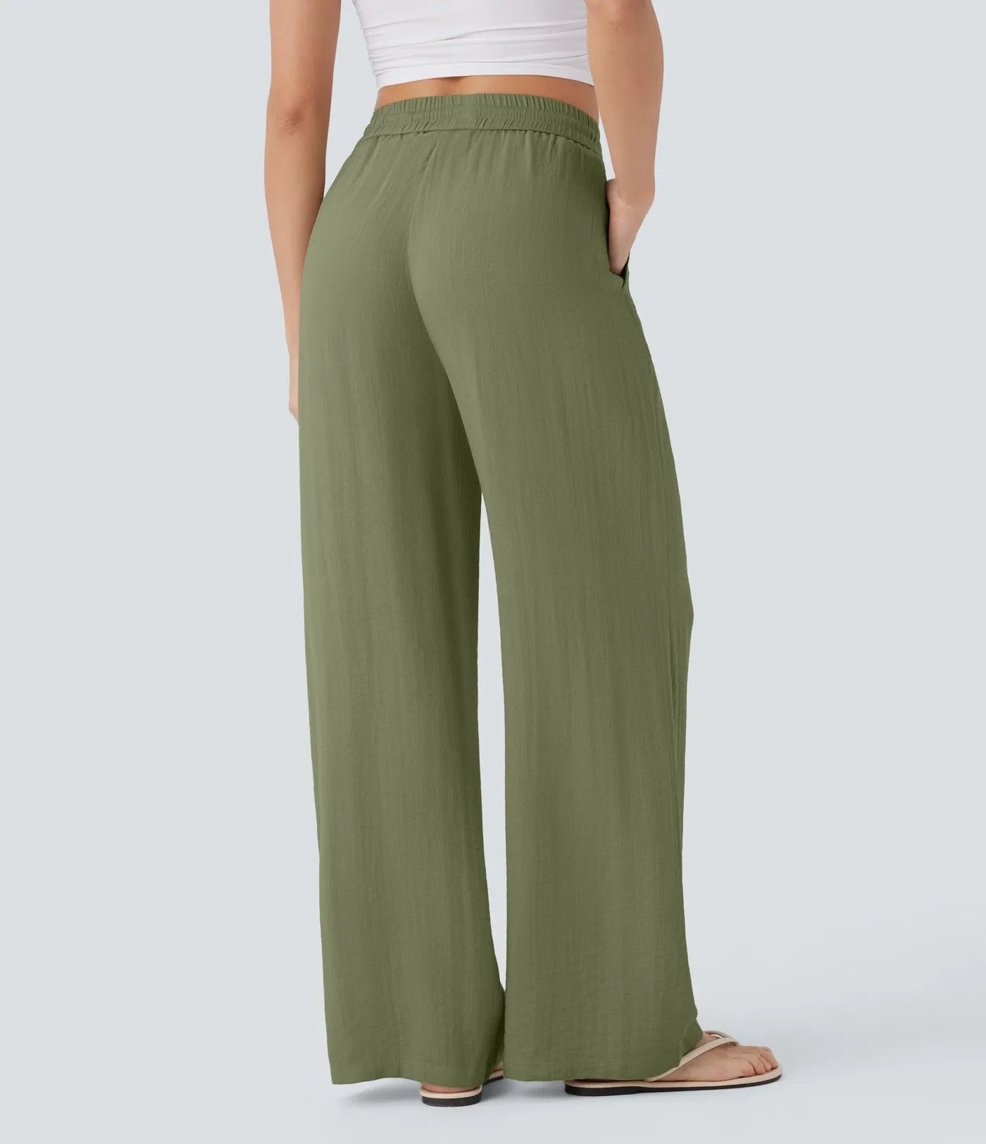 Lisa | Pantalon En Lin Léger Et Élégant
