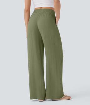 Lisa | Pantalon En Lin Léger Et Élégant