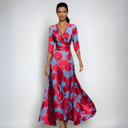 Lilian | Robe Fleurie Élégante