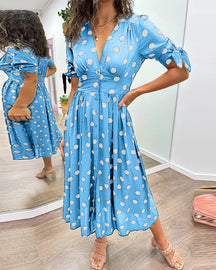 Mariz | Robe À Pois Élégante Et Féminine