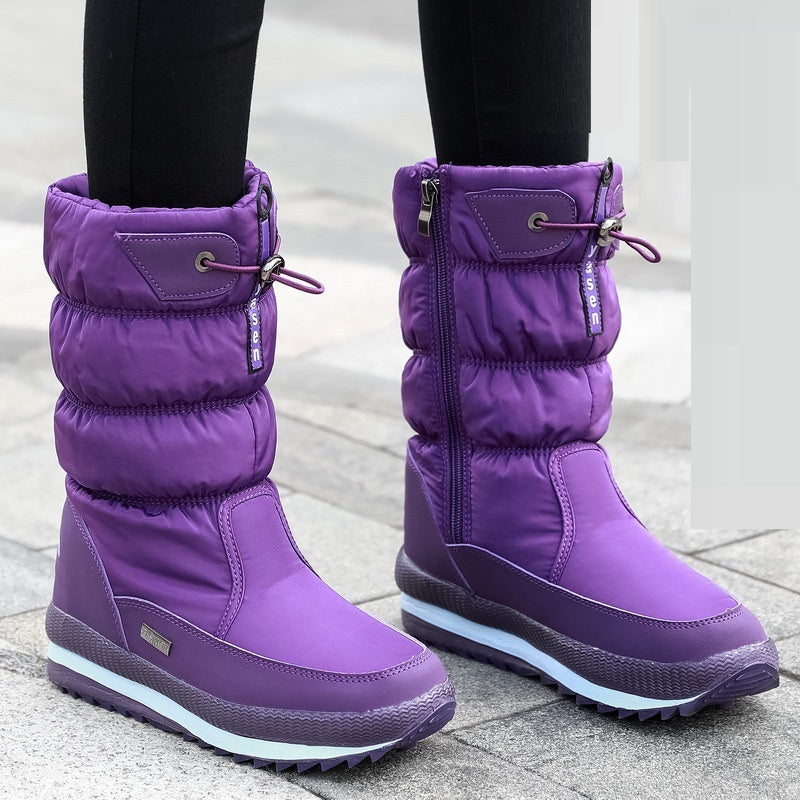 Hiveria - Bottes Hivernales Imperméables et Chaudes - Piedis LTD Hiveria - Bottes Hivernales Imperméables et Chaudes Bottines Piedis LTD G71 Violet / 31 Piedis LTD Bottines