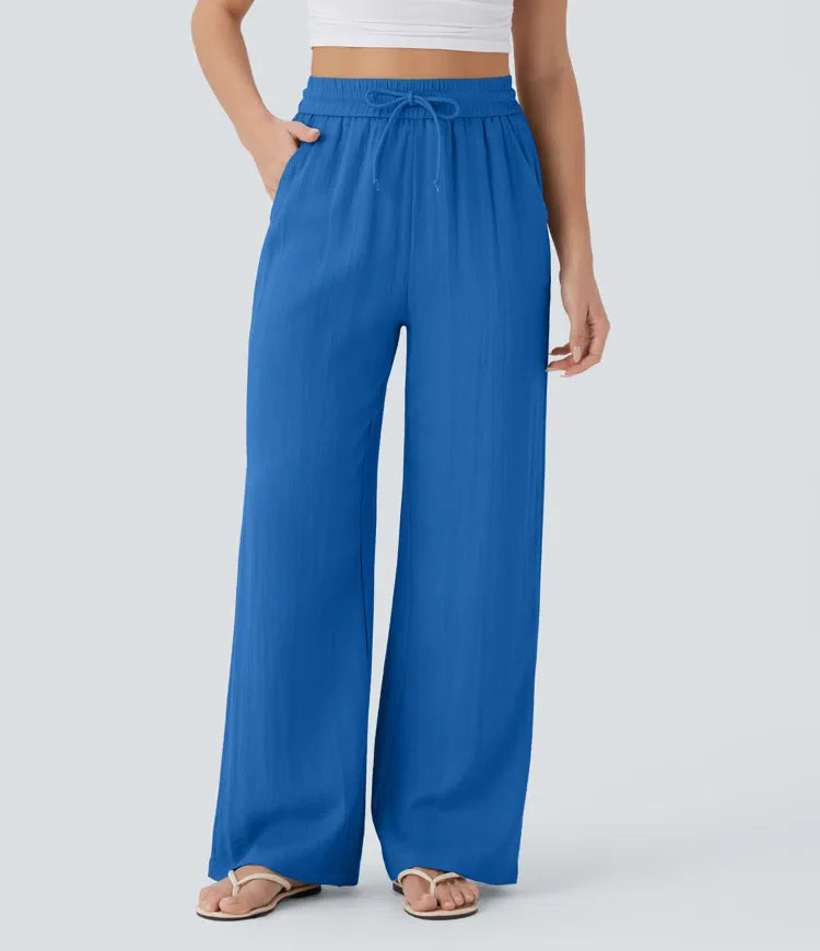 Lisa | Pantalon En Lin Léger Et Élégant