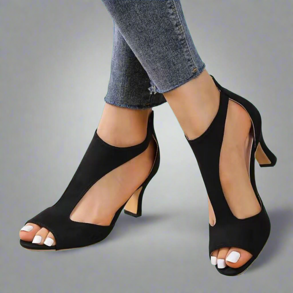 Heidi | Sandales À Talons Confort Orthopédique