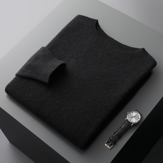 Tommy | Pull Col Rond En Cachemire Douceur