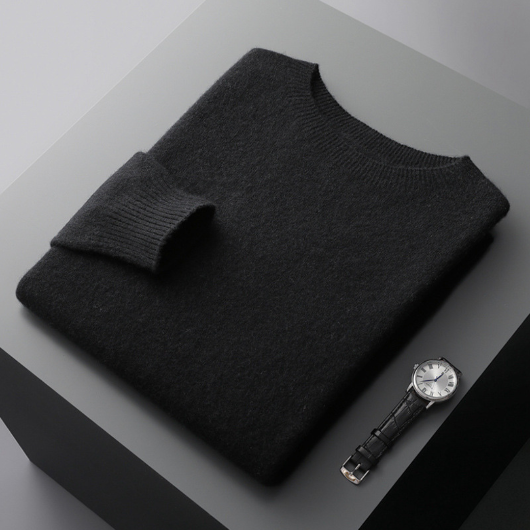 Tommy | Pull Col Rond En Cachemire Douceur