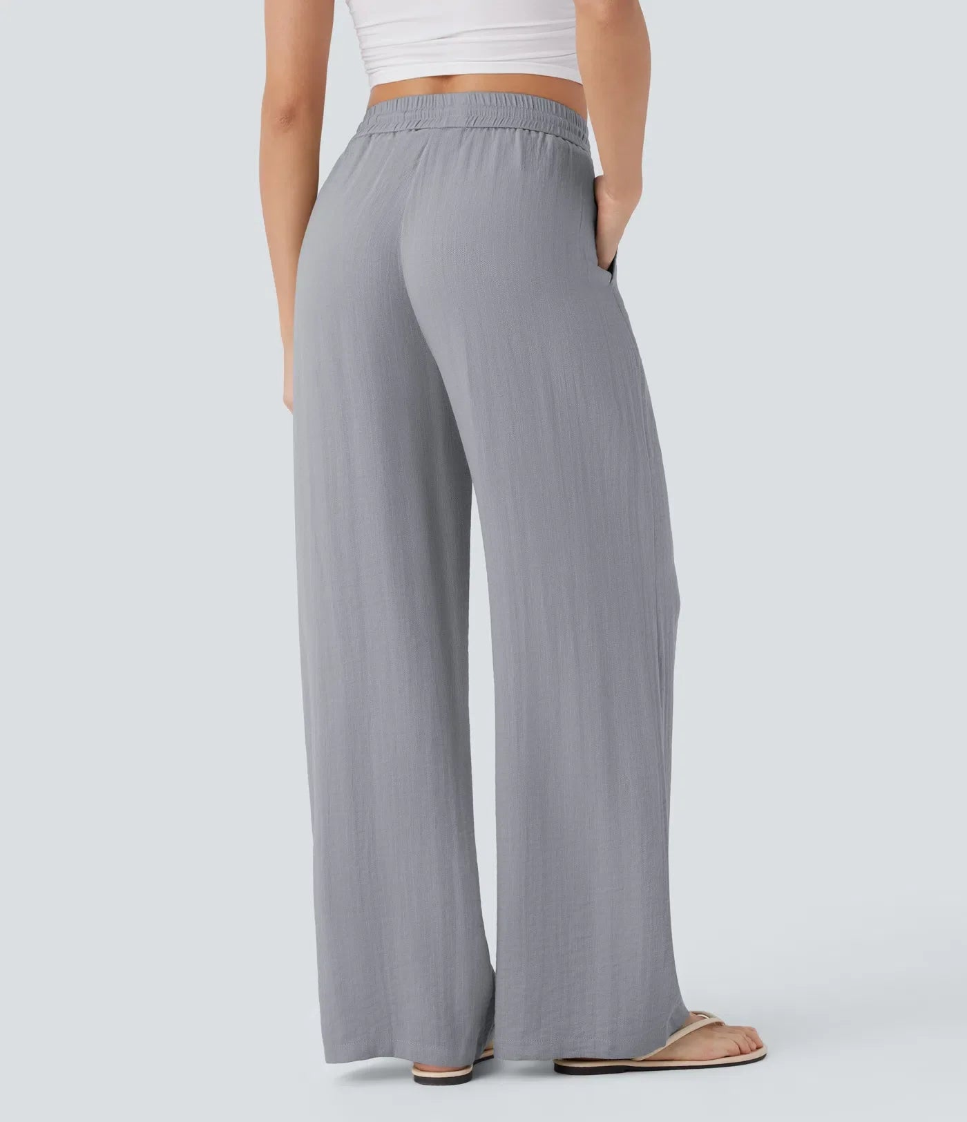 Lisa | Pantalon En Lin Léger Et Élégant