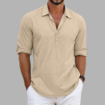 Andrew | Chemise Élégante En Lin Et Coton