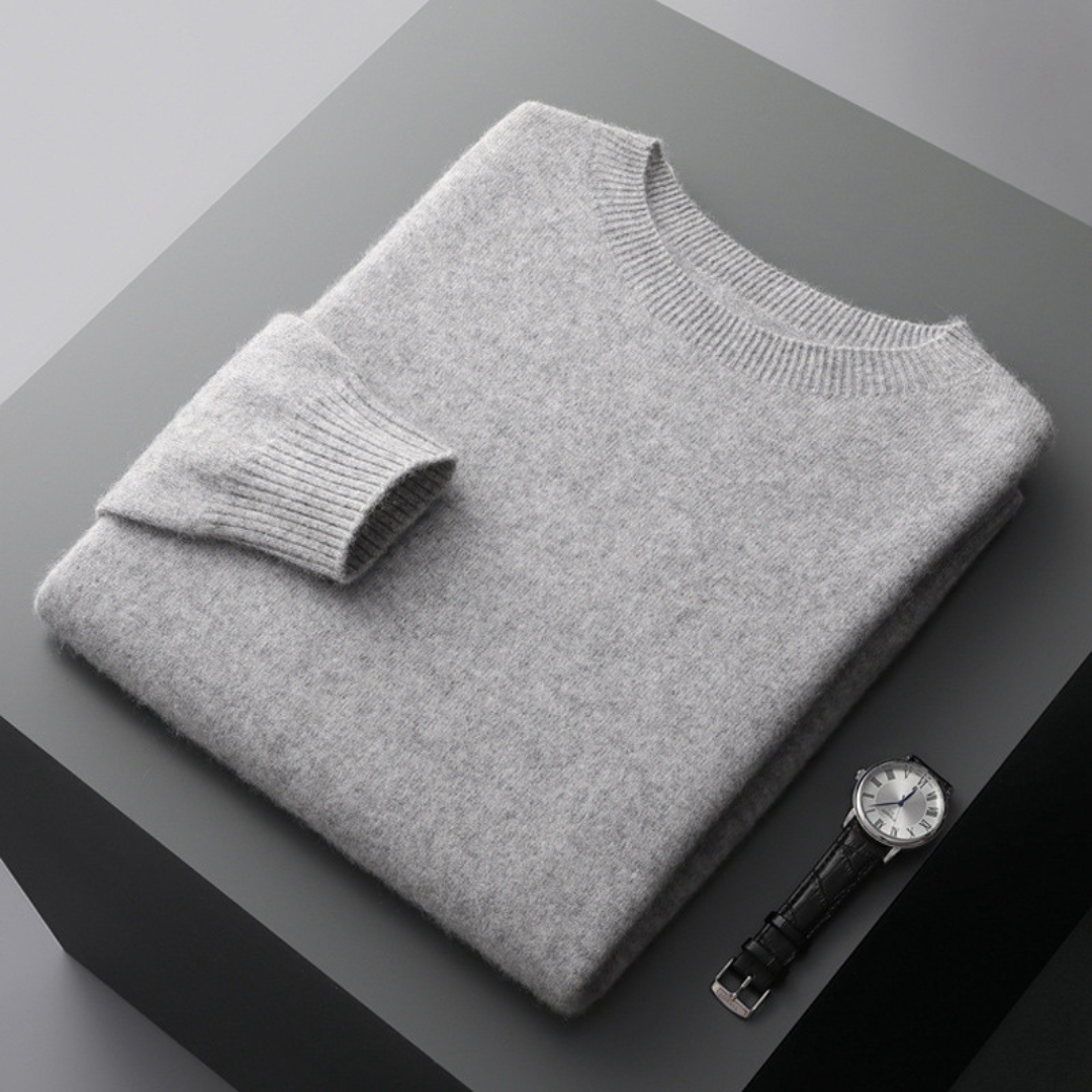 Tommy | Pull Col Rond En Cachemire Douceur
