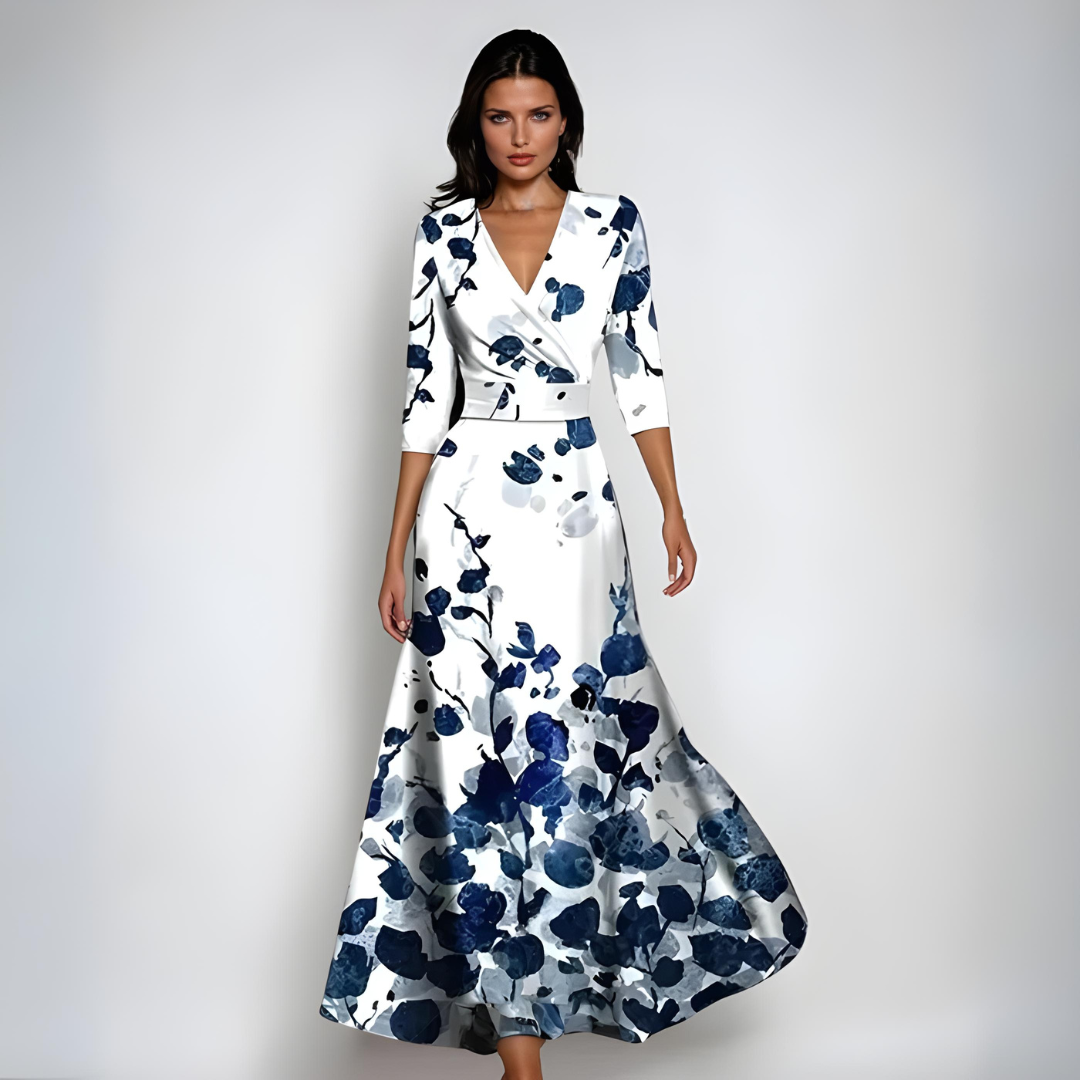 Lilian | Robe Fleurie Élégante