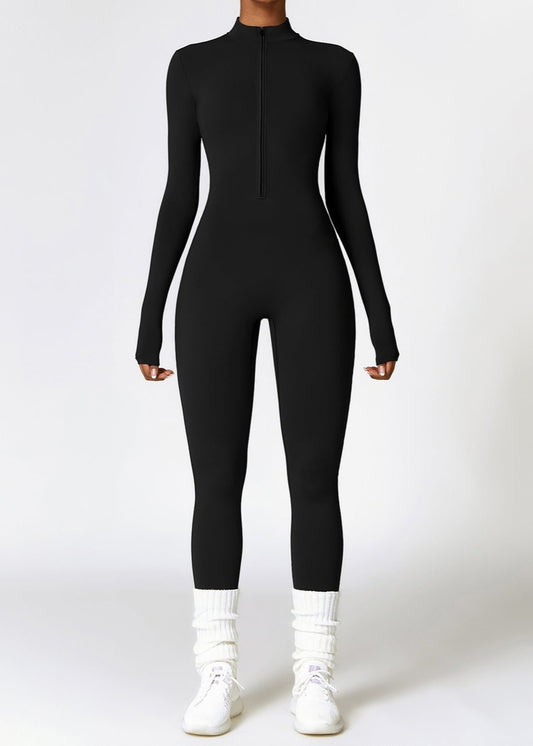 Léa | Combinaison De Yoga Zippée Pour Confort Et Style Au Quotidien