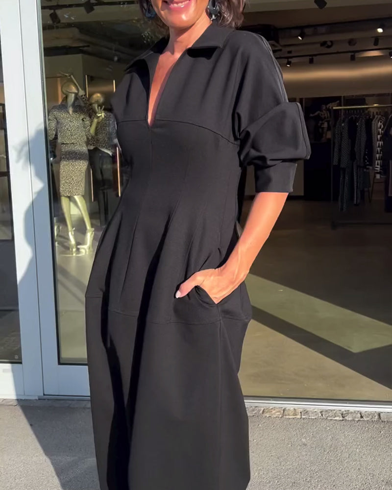 Cléora | Robe Longue Fluide Et Confortable