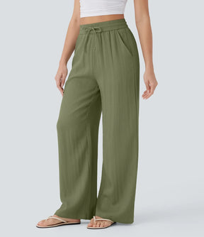 Lisa | Pantalon En Lin Léger Et Élégant