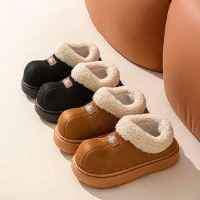 Chaussons Ankle Wrap pour Femme | Chaleur et Confort en Coton 🥿❄️ - Piedis LTD Chaussons Ankle Wrap pour Femme | Chaleur et Confort en Coton 🥿❄️ Bottines Piedis LTD Noir / 36-37 Piedis LTD Bottines