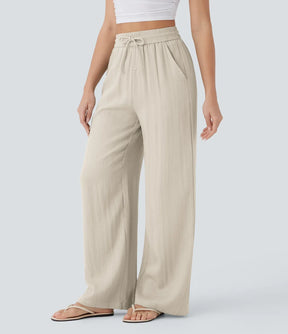 Lisa | Pantalon En Lin Léger Et Élégant