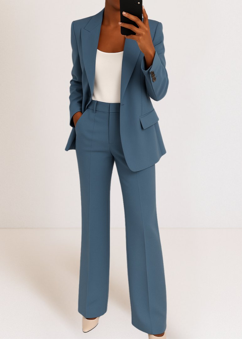 Céleste | Ensemble Pantalon Moderne Et Élégant