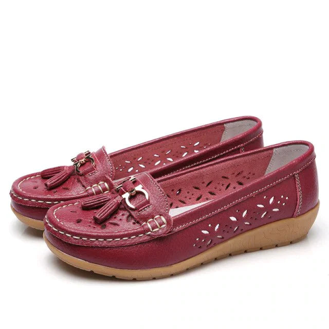 Mocassins Respirants À Enfiler Pour Femme