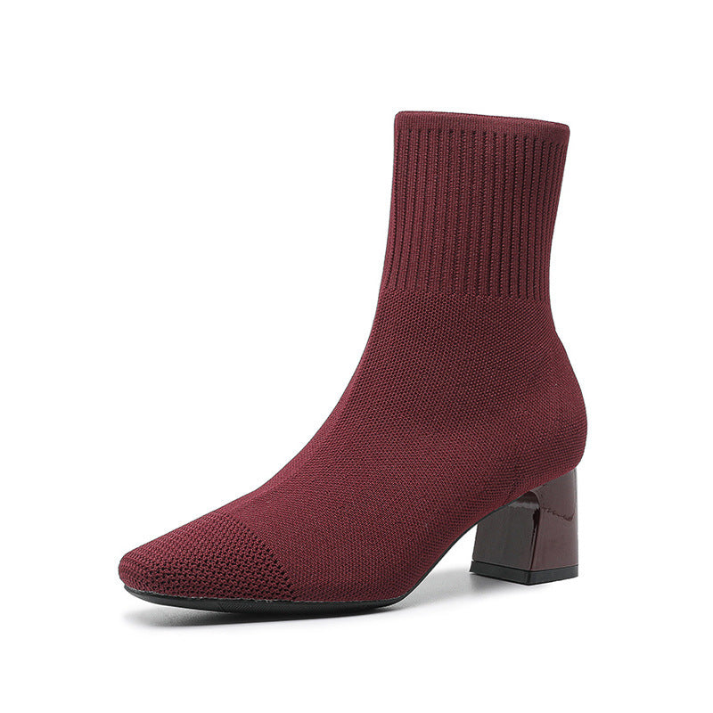 Sovana – Bottes Tricotées Chunky