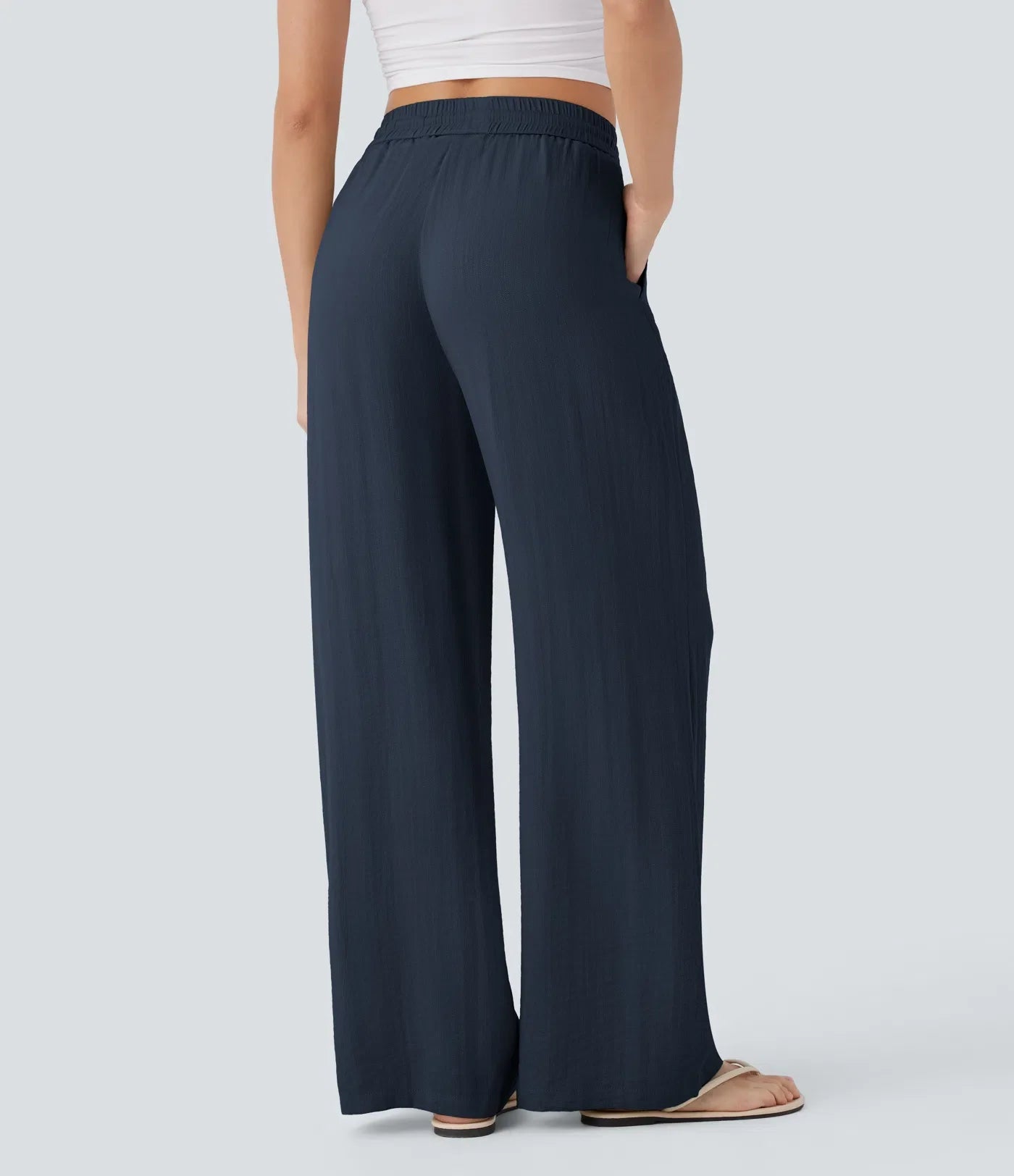 Lisa | Pantalon En Lin Léger Et Élégant