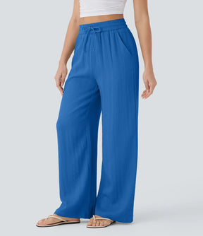 Lisa | Pantalon En Lin Léger Et Élégant