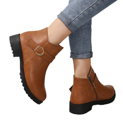 Bottines Courtes à Talon Épais - Piedis LTD Bottines Courtes à Talon Épais Bottines Piedis LTD Noir / 36 Piedis LTD Bottines