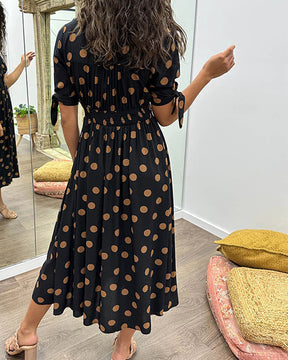 Mariz | Robe À Pois Élégante Et Féminine